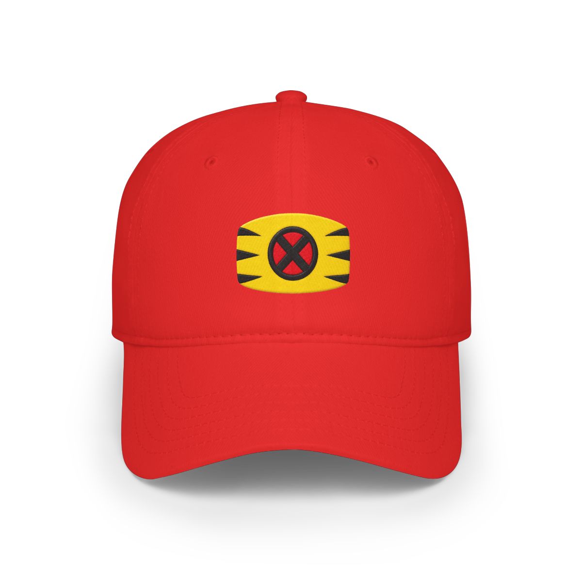 X-Men Wolverine Under Bill Art Flat Brim Hat Yellow Marvel's - Official hats merchandise